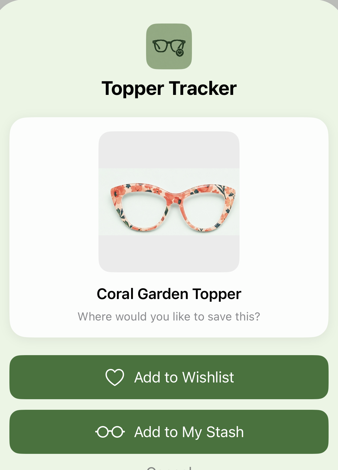 Topper Tracker extension example