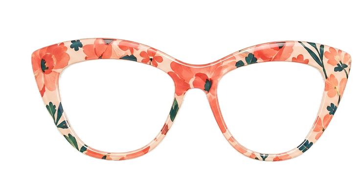 Colorful eyewear topper